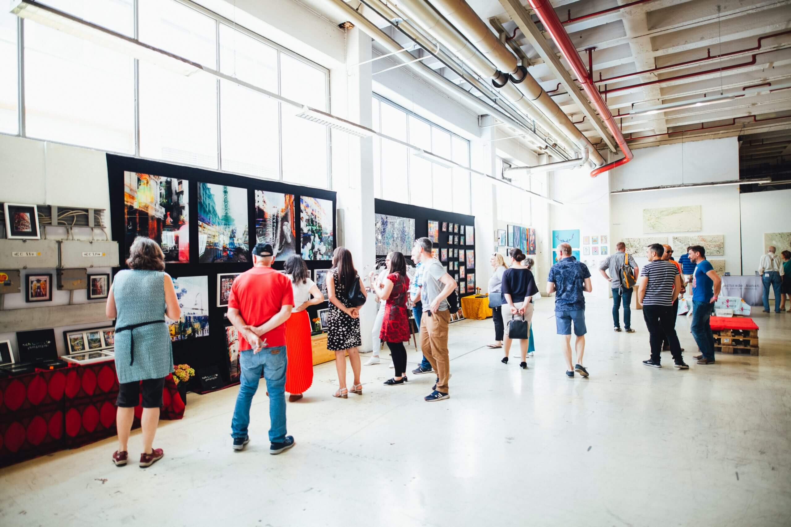 A museum exhibition